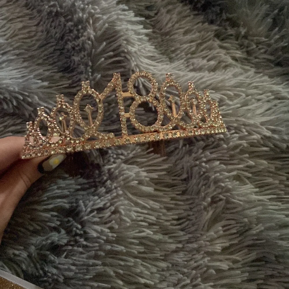 18th b-day sash & crown